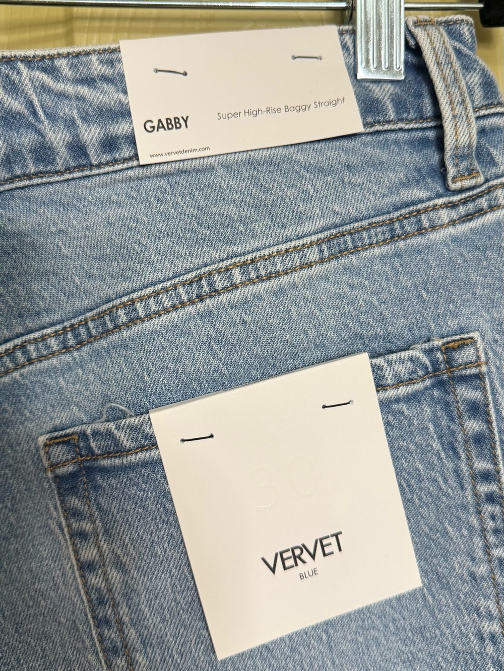 NWT boutique vervet denim jeans size 30 - Picture 5 of 5
